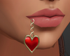 Heart Mouth Chain Gold
