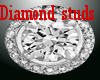 Lux Diamond Stud Earring