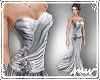 !Evening gown silver