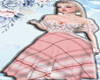 vintage pink dress