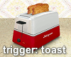 Retro Toaster - Red