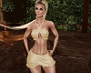 Gold Silk Bikini