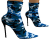 (J) BL/Camouflage Boots
