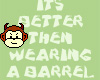 barrel t-shirt