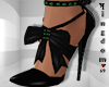 Black Green Khadi Shoes