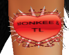 Monkee Heart Tattoo