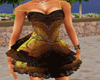 Diva Gold Dress