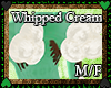Whipped cream puffs