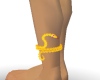 animated snake anklet