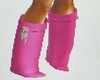 Pink Pant Boots