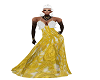 gold & white prego