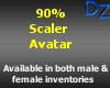 90% Scaler Avatar - M