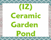 (IZ) Ceramic Garden Pond