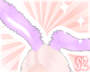 Sz┃ Purple bunny ears!