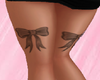 Black Bow Leg Tatt