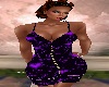 Button Dress 2 Purple