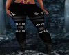 !B!Black Spiked Pants