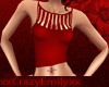 Crystals Full Outfit Red