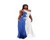ASL Blue & White Gown