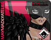 [MAy] ANGE Noir Feathers