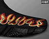 I' Sock Sneakers Flames