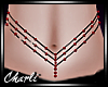 {CS}Blk&Red Belly Chain