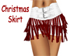 Christmas Skirt Red