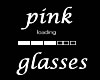 ~H~Playfit Pink Glasses