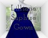 Lilliana Saphire Gown