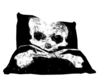 skull snuggle pillow 