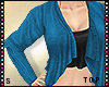S|Blue Sweater