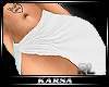 !KA White Skirt RL
