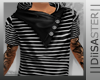 [D] Black Stripe Shirt