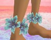 Mermaid Ankle Flowers
