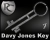 Davy Jones Key Necklace