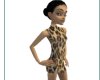 cheetah mini dress