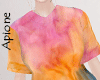 Tie Dye Orange Shirt