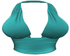 Teal Croptop