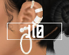 Ear Cuff | Gold White