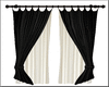 Black & Tan Curtain