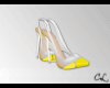 Spring Yellow/Wh Heels