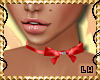 [LW]Bow Neck Red