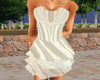 Silk Dress White