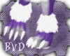 ~BVD~ Furry Paws White