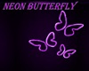 NEON BUTTERFLY SIGN
