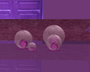 pink purple spheres