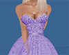 purple gown long dress