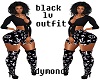 M BLACK LV OUTFIT