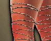 Silver Troya Heels