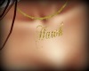 "Hawk" 24K Gold Necklace